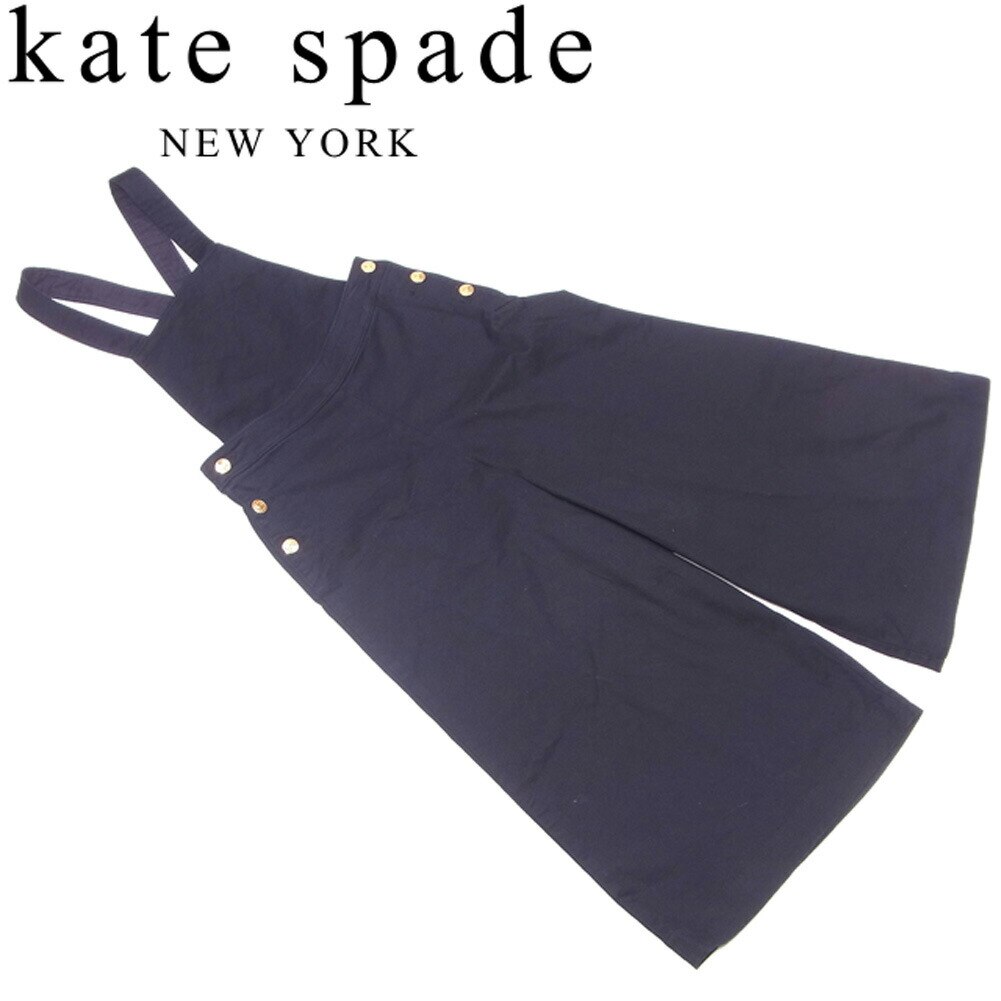 パンツ 2WAY ワイド サロペット 150キッズサイズ ブラック ゴールド 中古