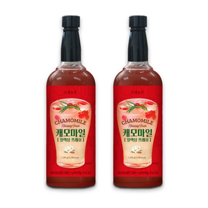 カモミールリラックスフレッシュシロップ1.25kg 2個