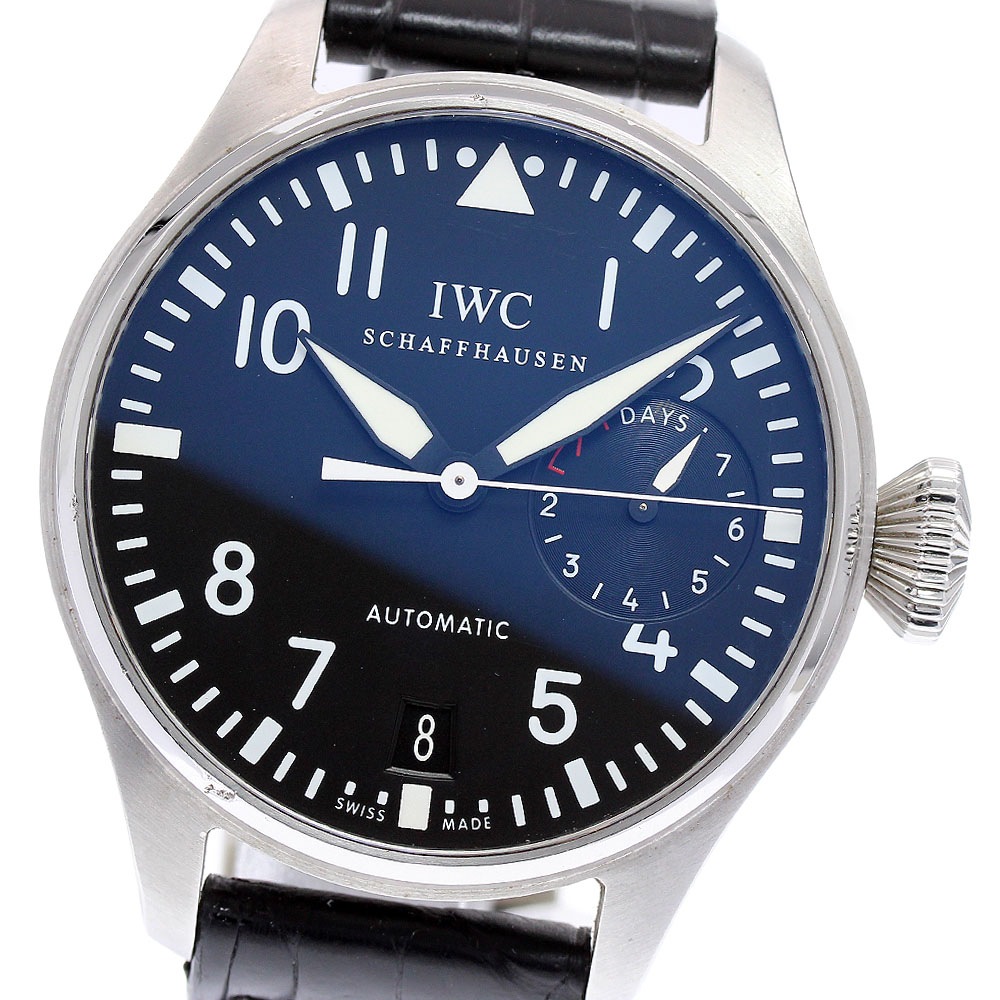 IWC IWC SCHAFFHAUSEN IW500901 ビッグ パイロットウォッチ デイト 自動巻き メンズ _845437【中古】