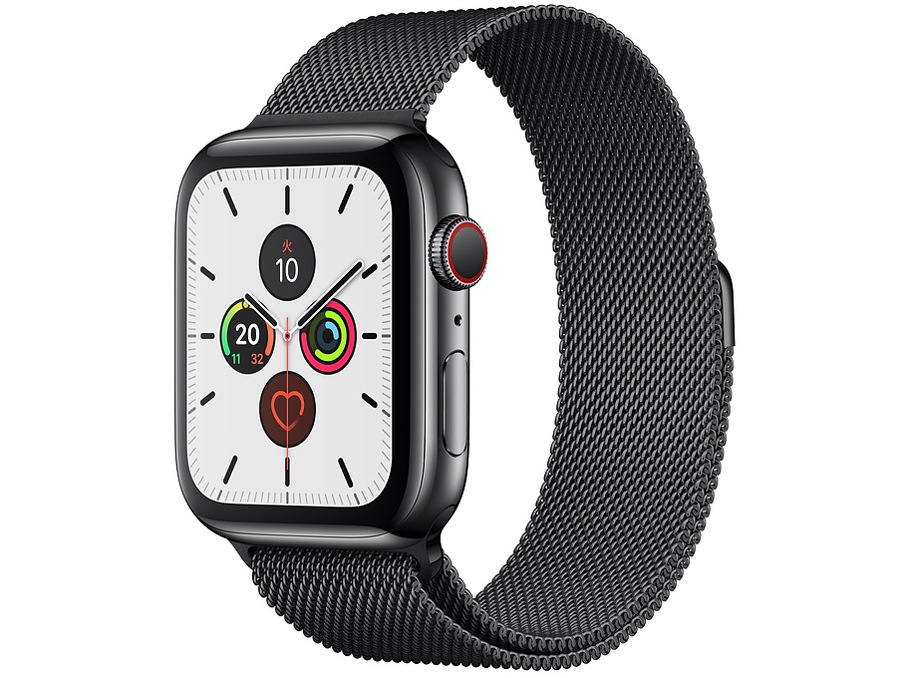 Apple Watch Series 5 GPS+Cellularモデル 44mm MWWL2J/A [スペースブラックミラネーゼループ] 即納OK
