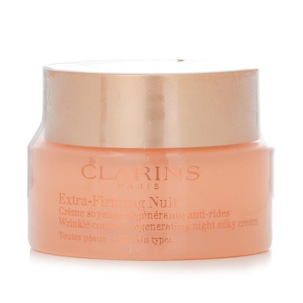 extra firming nuit wrinkle control regenerating night silky cream (all skin type) 50ml
