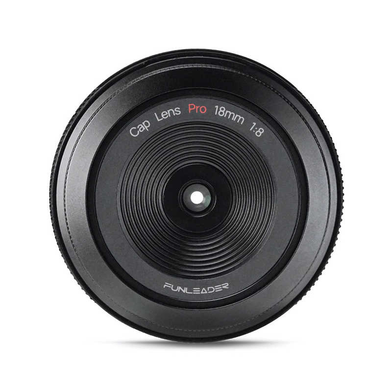 FUNLEADER　ボディキャップレンズ ソニーEマウント ブラック　CAPLENS Pro 18mm f/8 FL188E Pro生活家電用アクセサリ・部品
