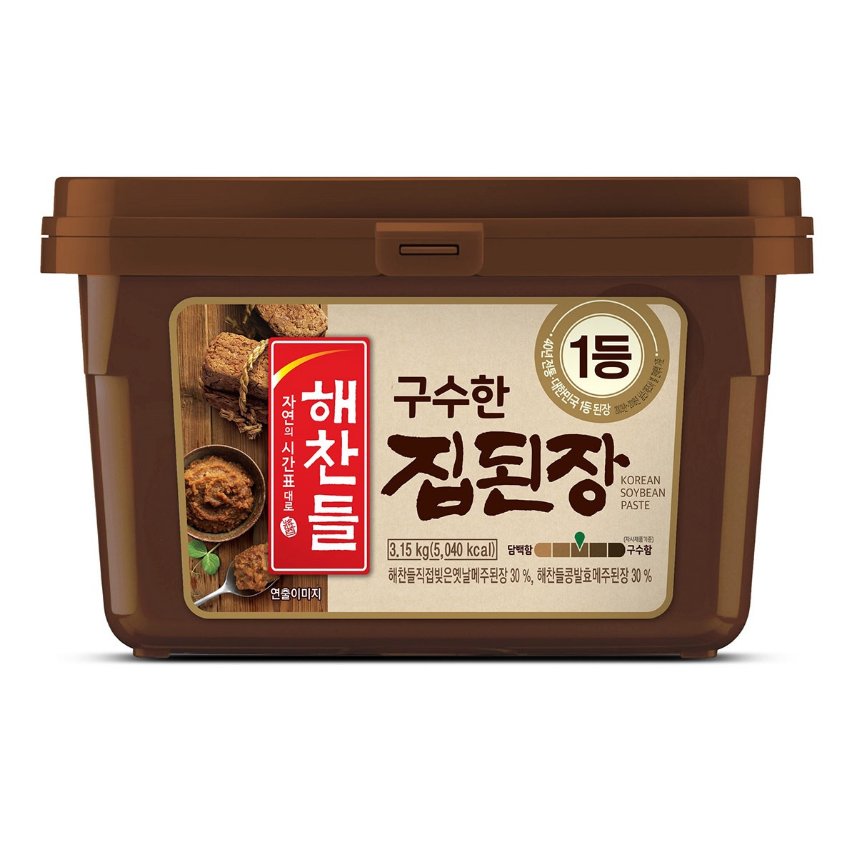 韓国-KMEAL-ヘチャンたち香ばしい家味噌3.15kg