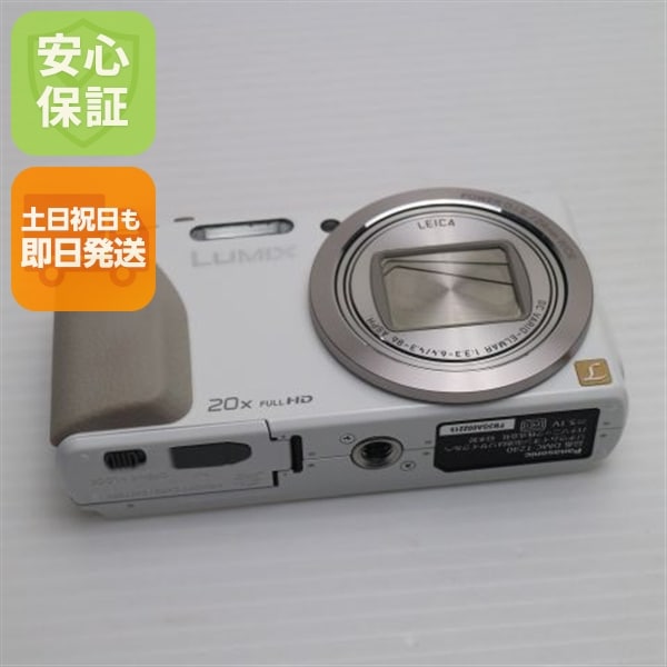 超美品 DMC-TZ40 LUMIX ホワイト デジカメ Panasonic 43 14,925円
