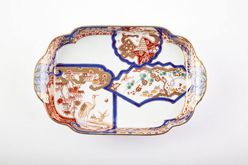 有田焼　松竹梅鶴絵　銘々皿　取り皿　其泉