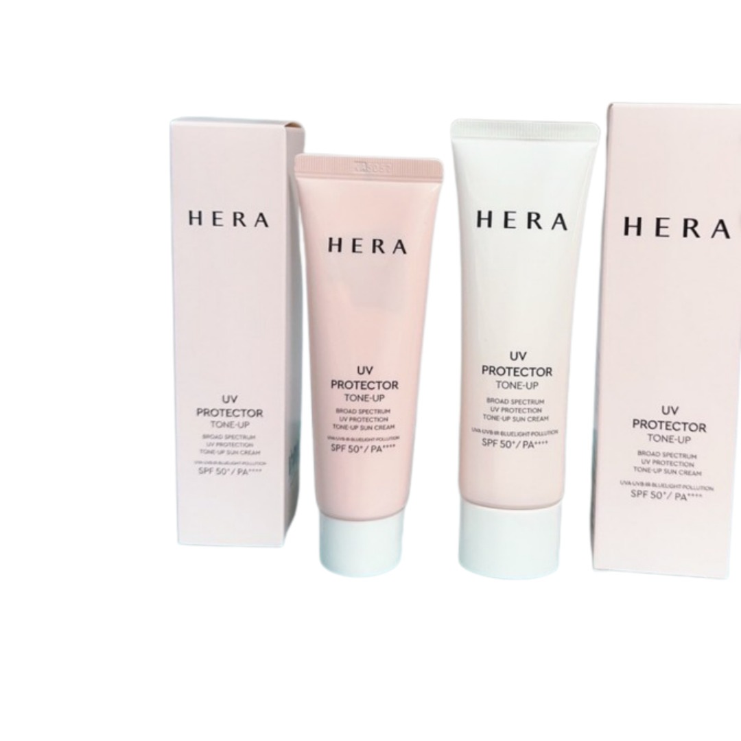 UVプロテクター トーンアップ サンクリーム 50ml + 40ml (計90ml)すべての肌タイプ用 SPF50+ PA++++ トーンアップ効果 高保湿 軽いテクスチャー 長時間持続 化粧下地とし