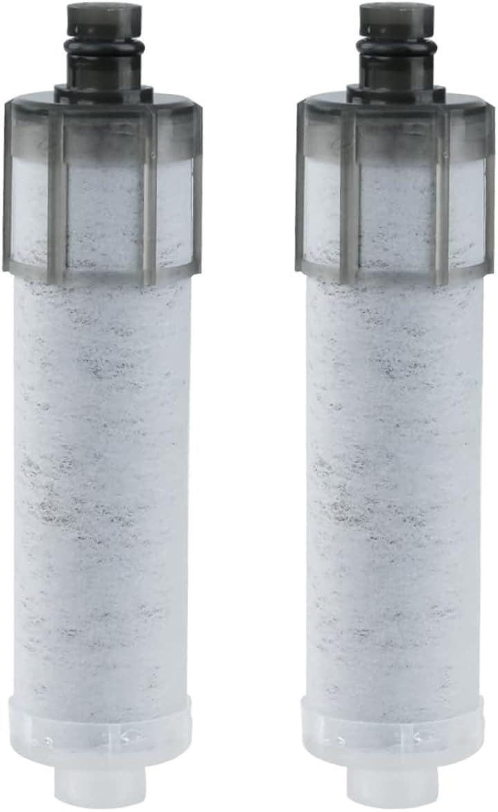 浄水栓用互換カートリッジ JF-K20-B 交換用浄水カートリッジ 5+1物質除去 PFOS・PFOA除去 取替浄水スパウト対応 高性能 内蔵形水栓用 交換用浄水フィルター( 2本入)