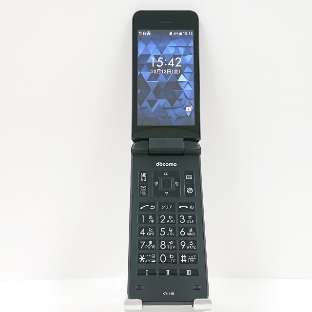 DIGNO ケータイ ベーシック KY-41B ドコモ ブラック 送料無料 本体 c05955 【中古】