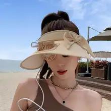 Breathable Cooling Fan Hat Wide Brim Sun Visor Hat USB Rechargeable Protection Sunhat for Outdoor F