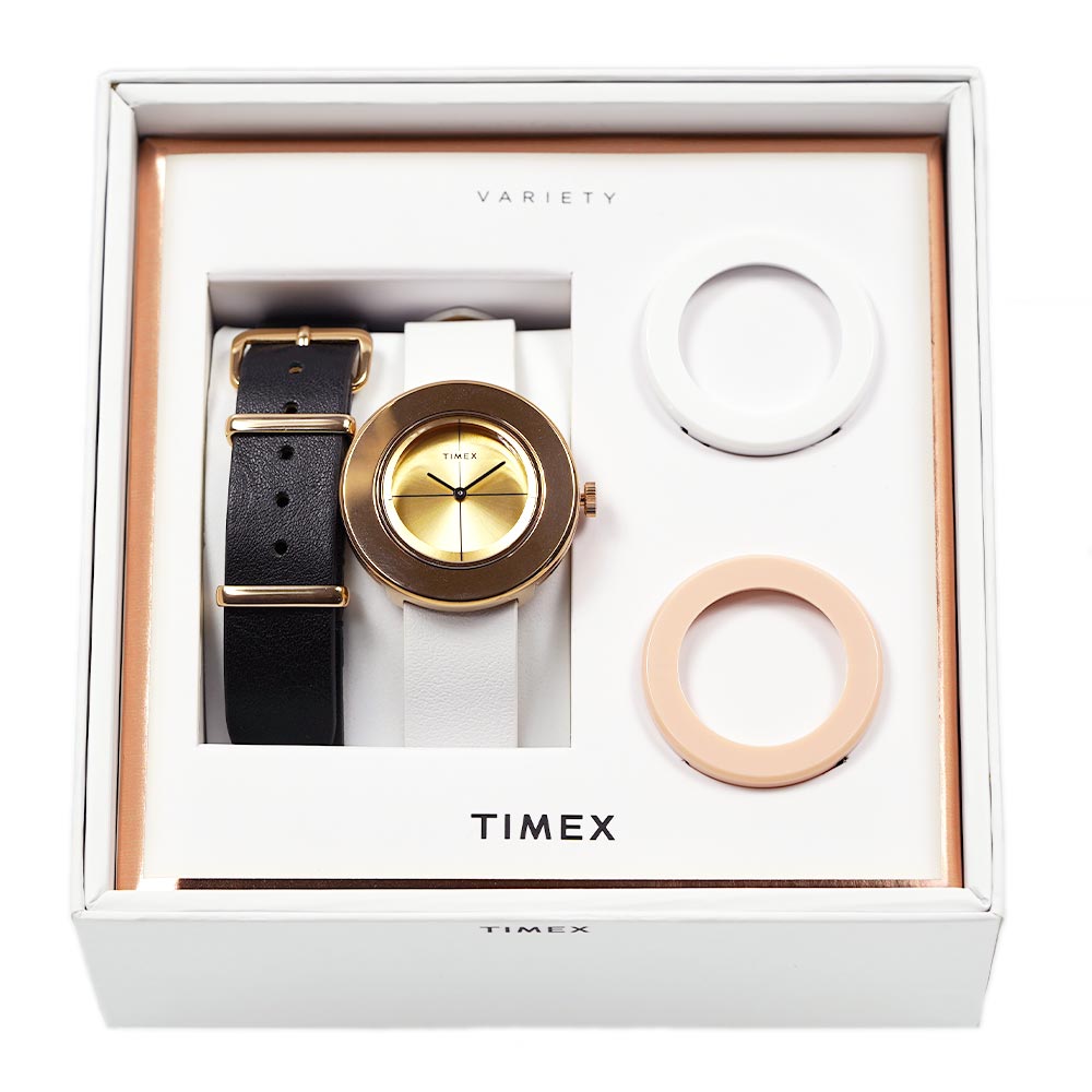 タイメックスタイメックス 腕時計 レディース TIMEX バラエティ VARIETY レザーベルト TWG020
