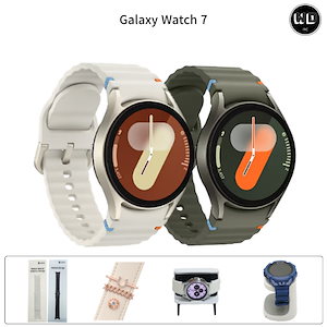 Watch7 40mm/44mm (新商品) スマートウォッチ Wearable Samsung (LTE & Bluetooth みんなで使用可能) (関税なし)(FeliCa)非対