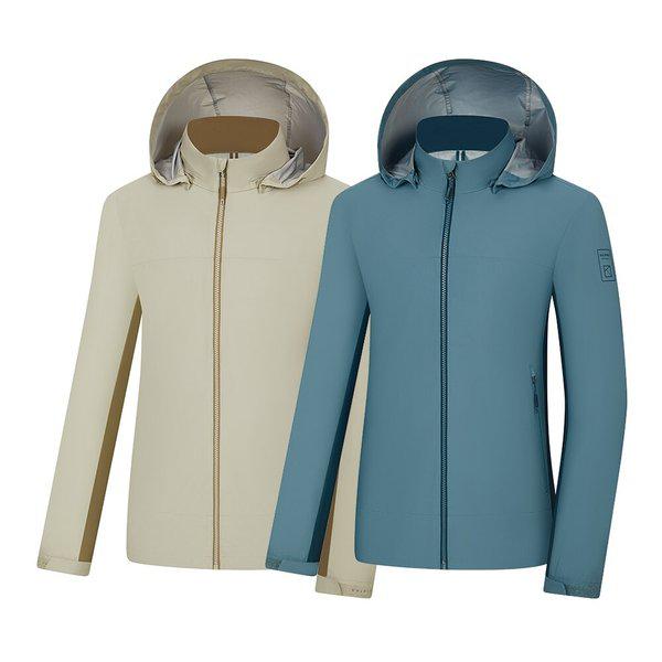 メンズ春防水3Layerソフト登山ウィンドブレーカージャケット2461JK344M