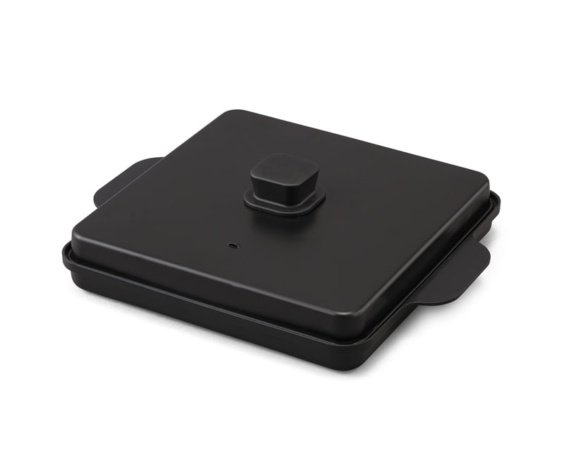 アイリスオーヤマ IH専用平面プレート ブラック/ブラウン/ピンク