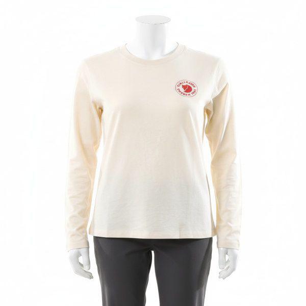 FJALLRAVEN 25FW 女性 1960 ロゴ Tシャツ 長袖 86989113 Logo T-shirt LS W 826582