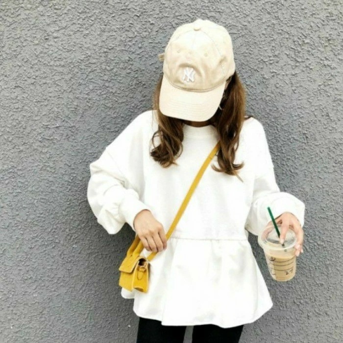 4color フレア 切替 スエット プルオーバー レディース トップス 長袖 カジュアル かわいい フェミニン きれいめ 大人可愛い 上品 きれいめカジュアル 大人ガーリー オフィスカジュアル 5,123円