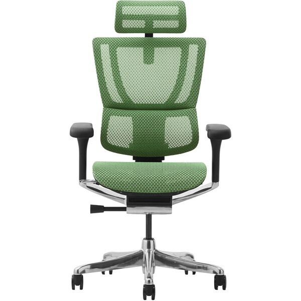 関家具 454406 Ergohuman FIT2-HAM-DR-BF-GN ブラックフレーム×グリーン オフィスチェア メーカー直送