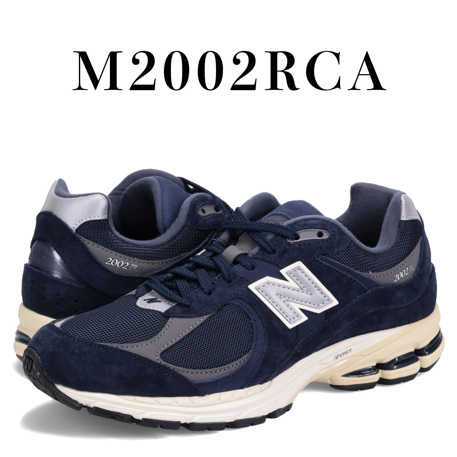 2002 スニーカー メンズ レディース Dワイズ ネイビー M2002RCA