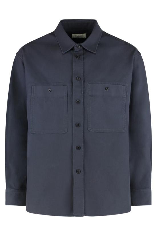 LEMAIRE Men Shirts OV1025 LF1452 BK871 Blue