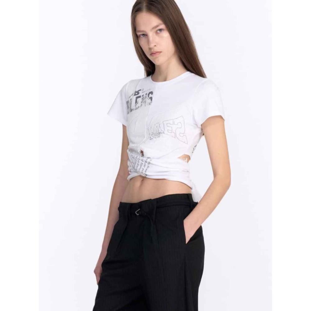 2000Archives JADE LACE TEE WHITE 2A25D2TS10