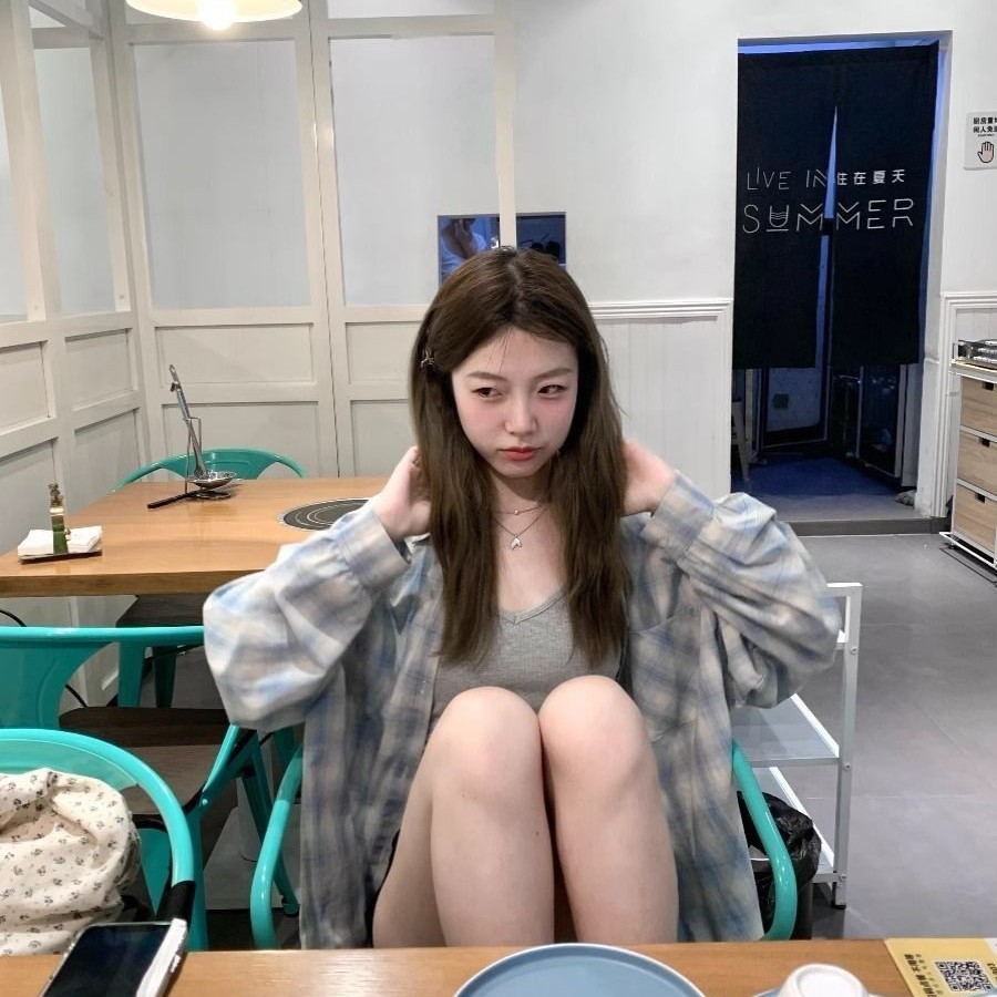 アメリカン 甘くてかっこいい風 灰青 差し色 チェック シャツ レディース 長袖 可愛い カジュアル 重ね着 塩系 アウター12615