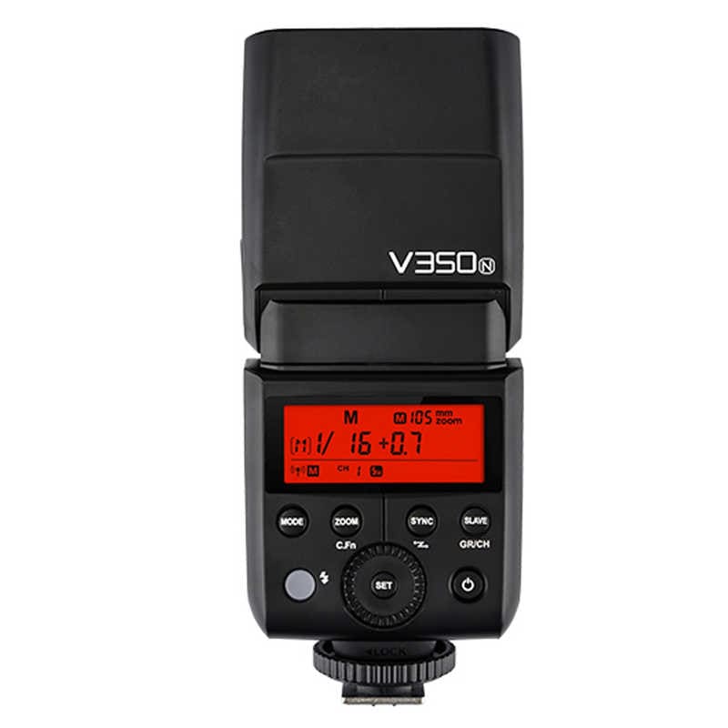 GODOX　クリップオンフラッシュ V350N ニコン用　GXV350N
