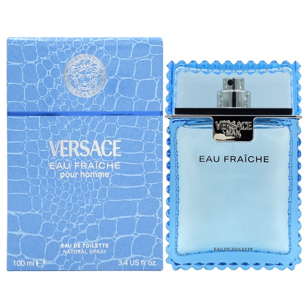 ヴェルサーチ VERSACE ヴェルサーチ マン オーフレッシュ EDT SP 100ml【香水 メンズ】