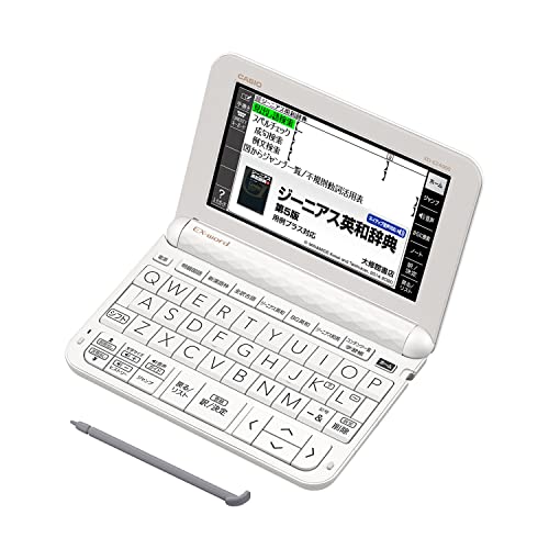カシオ 電子辞書 エントリーモデル エクスワード XD-EZ4000 10コンテンツ ホワイト 22,037円