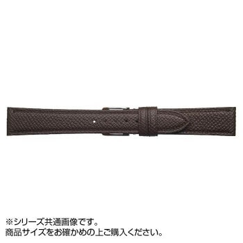 Emitta（エミッタ） 時計バンド ワープロラックス 12mm ダークブラウン （美錠:銀） EW-B12
