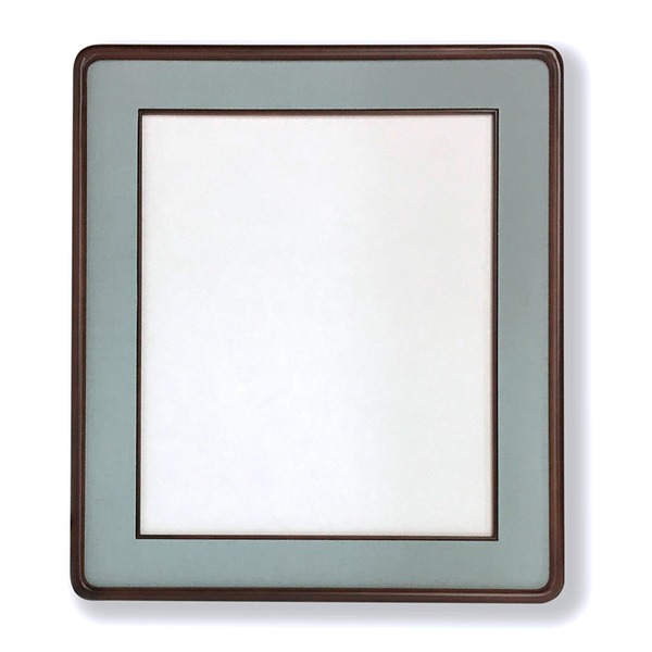 角が丸い 色紙額 隅丸布マット色紙 10号 530×455mm 青磁 日本製 布マット 木製 フレーム 色紙額縁 額 額縁