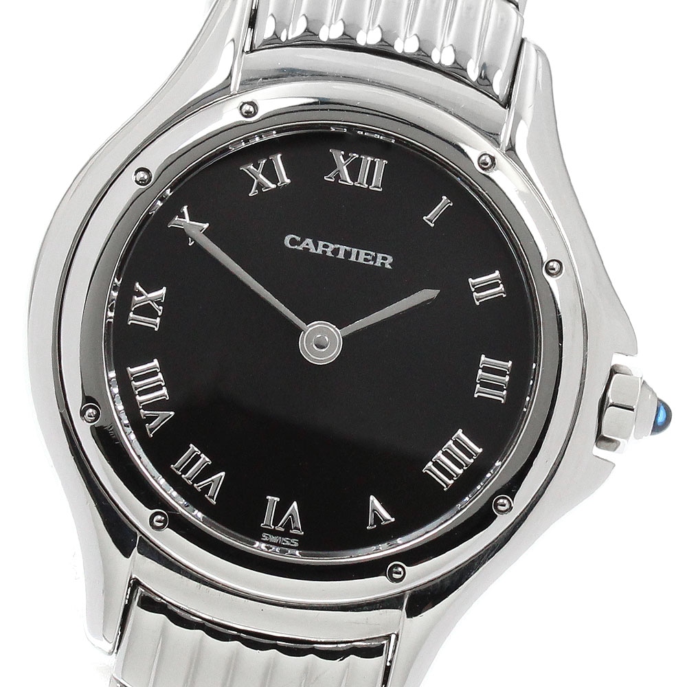 カルティエ CARTIER W35017L4 クーガー SM クォーツ レディース _950912【中古】