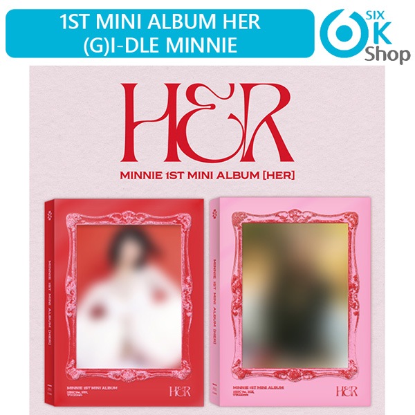 2種セット MINNIE (G)I-DLE ミニ１集アルバム HER 韓国チャート反映 ヨジャアイドル ミンニ