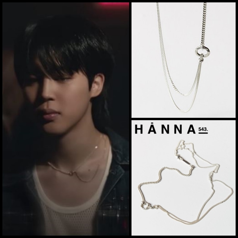 HANNA543【HANNA543】 N39S ネックレス N39S necklace [BTS ジミン着用] BTS愛用 BTS ジミン ネックレス BTS JIMIN着用 JIMIN NECKLACE