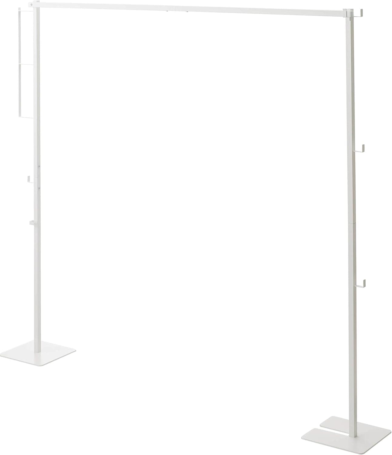折り畳み 室内物干し ホワイト 使用時：約W175×D25×H160cm タワー tower 洗濯物干し コンパクトに収納できる 組み立て簡単