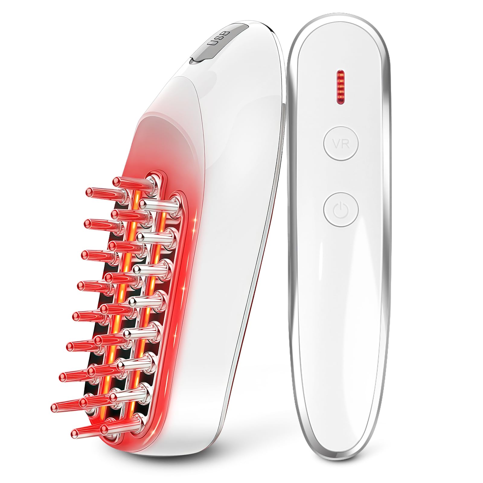 電気ブラシ 電動頭皮ブラシ 美顔器 電気バリ スカルプ ヘッド EMS 美顔器 リフトケア LED赤光エステ RF温熱 頭皮ケア 3段階強度調節 10分自動タイマー USB充電式 43205