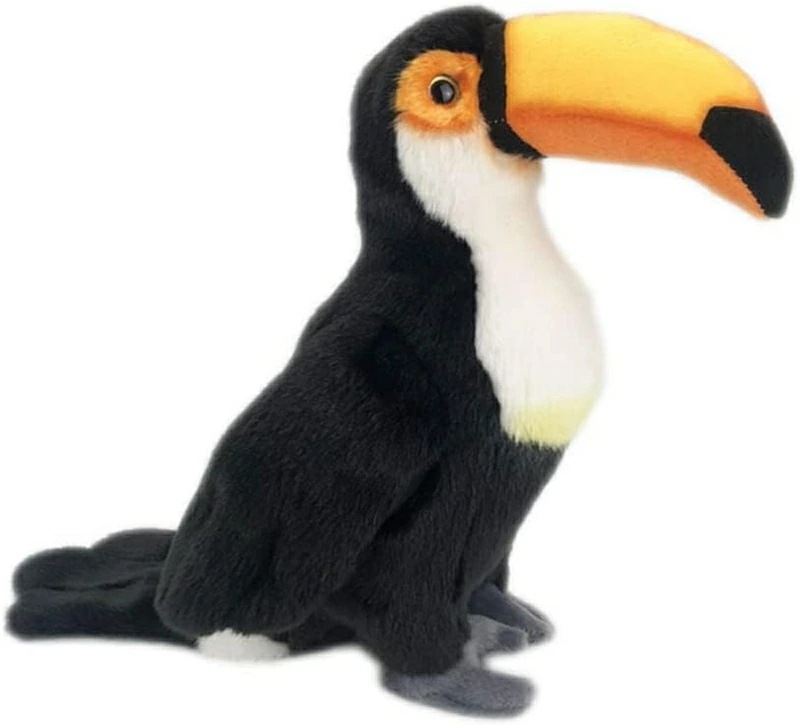 ぬいぐるみ オニオオハシ 鳥 抱き枕 リアル 大きい ベッドルーム装飾 やわらかい クリスマス 寝かしつけ 誕生日 プレゼント 30cm 可愛い 添い寝 縫い包み バレンタインデー 七五三