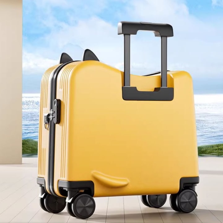 子供のスーツケースの男の子は20寸の小型ネットレッド搭乗パスワード旅行のトランクに乗ることができます子供の軽量スーツケース