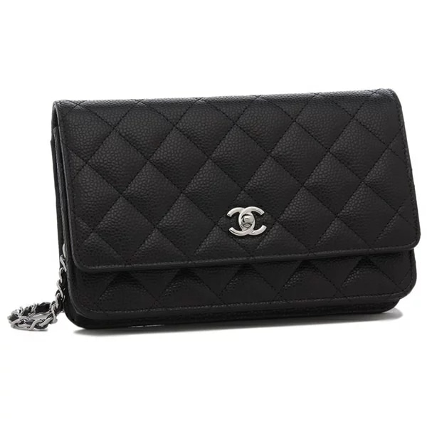 ショルダーバッグ マトラッセ ココマーク CCマーク チェーンウォレット ブラック レディース AP4241 Y01588 C3906