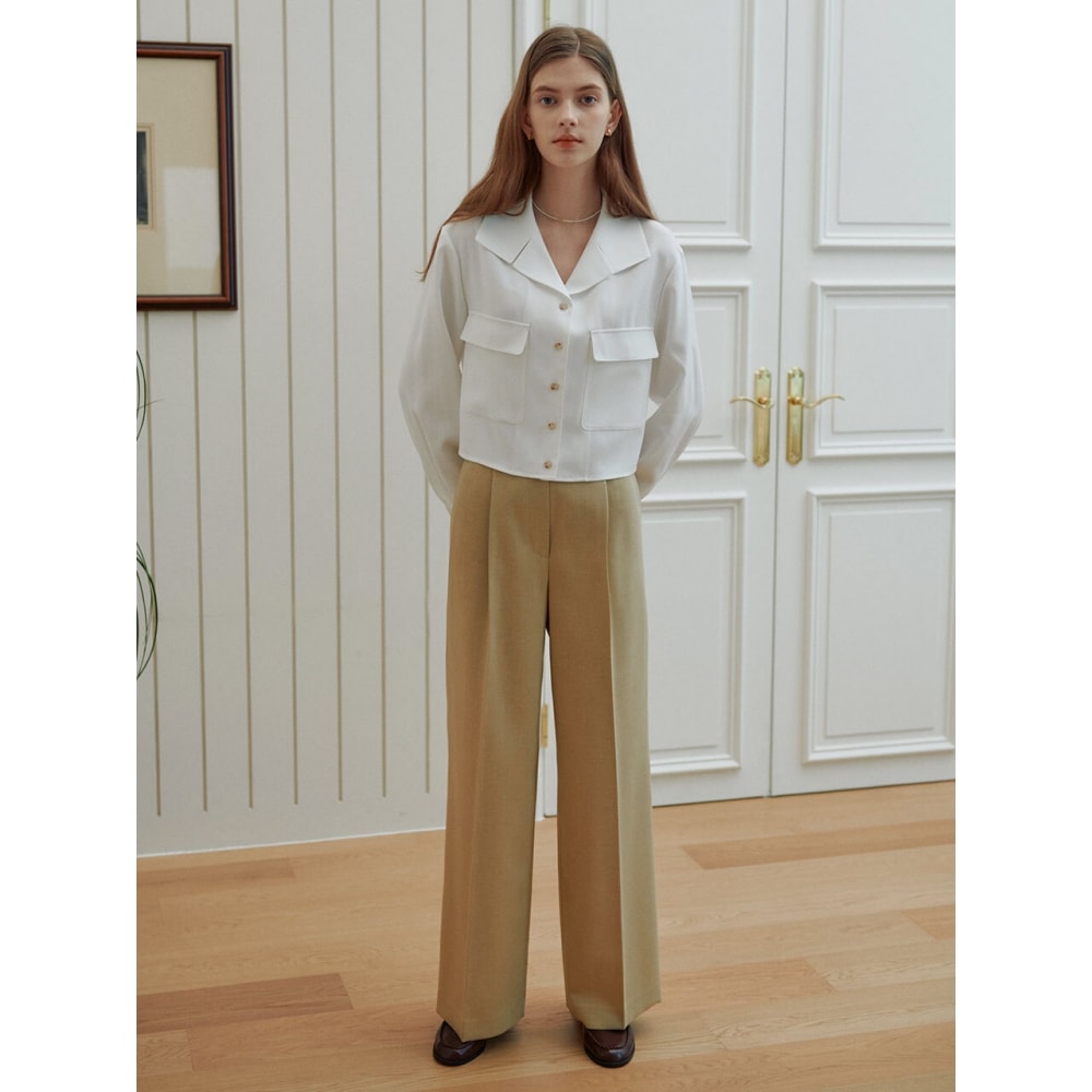 LOEUVRE ワイドロングパンツ SW2SL538 91