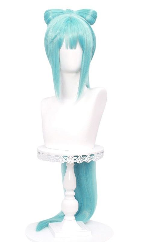 コスプレウィッグ韶華Verロング耐熱文化祭小物ハロウイーンウィッグかつらネット付きコスチューム