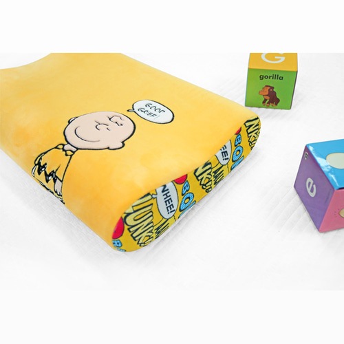 スヌーピー チャーリーブラウン メモリーフォーム枕 40x26 機能性枕