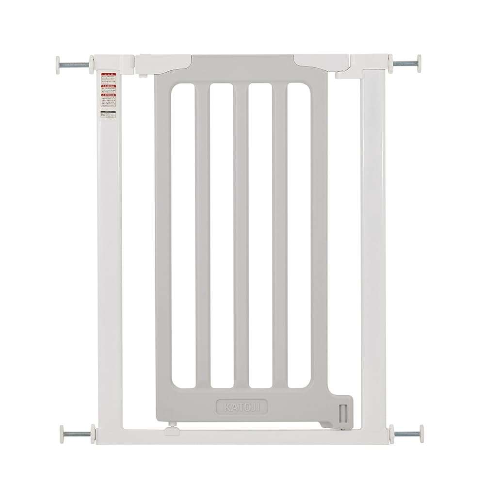 Q10最安値挑戦 KATOJI(カトージ) ベビーセーフティゲート LDK-STYLE スリムS（ホワイト＆グレー） 62-70cm 63506