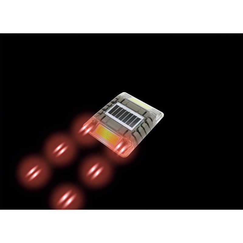 キャットアイ　キャットアイルミナスアイマイティC長寿命型ソｰラｰ式点滅片面赤 　LE260CR2