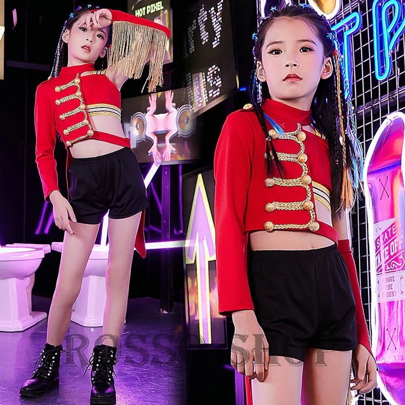 ダンス 衣装 キッズ ガールズ ステージ衣装 チアガール セットアップ 韓国 演奏会 応援団 韓国 オシャレ ヒップホップ hiphop