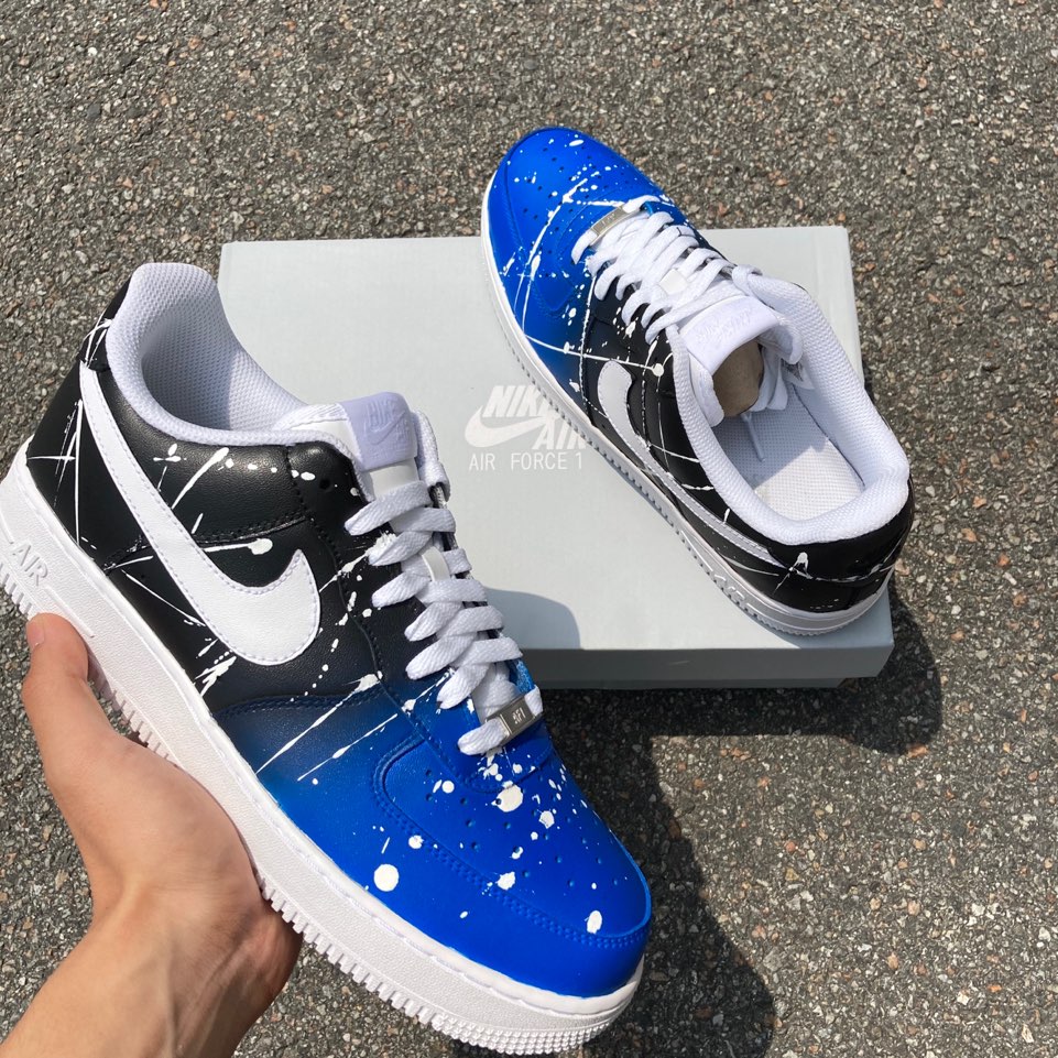 NIKE Air Force1 小宇宙カスタム男女兼用シューズ 3色