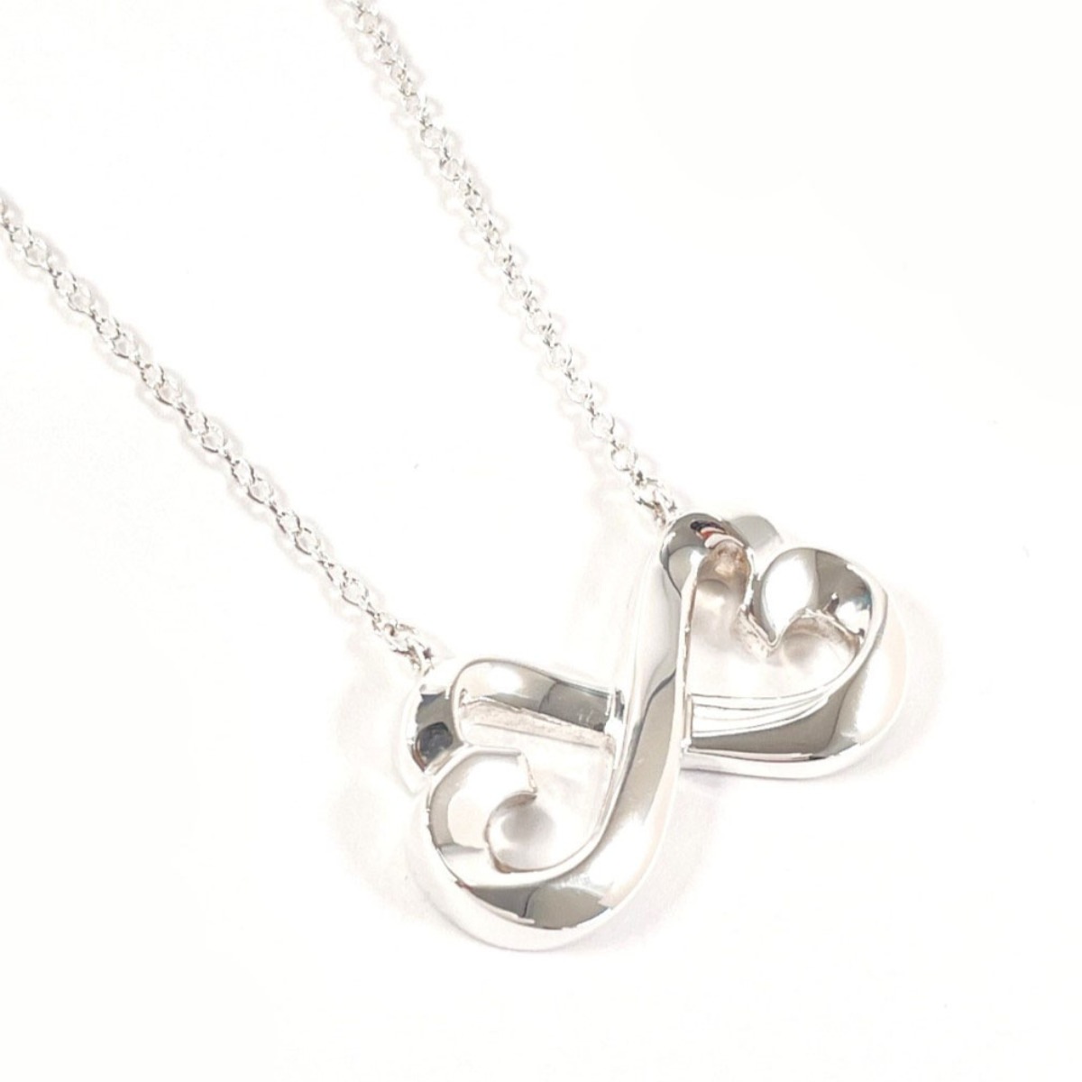 パロマピカソ ダブルラビングハート ネックレス シルバー シルバー925 レディース