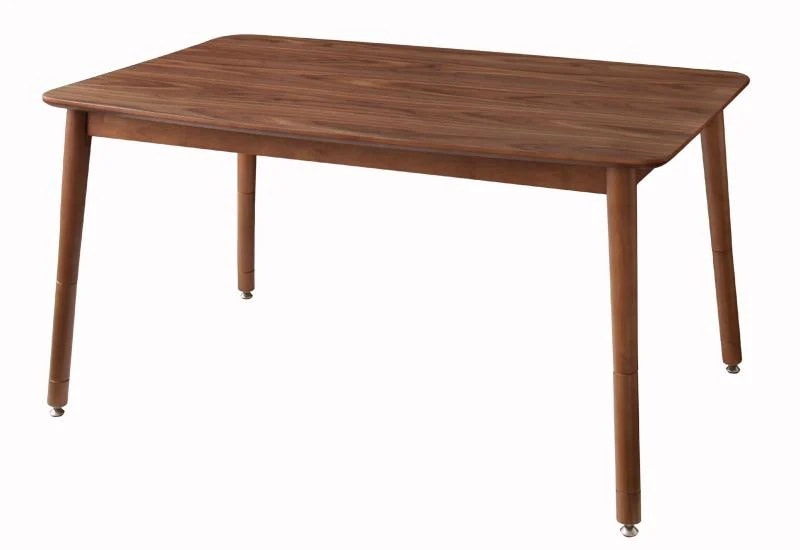 4段階高さ調節 こたつテーブル リビングダイニングシリーズ Norden テーブル単品 120x80