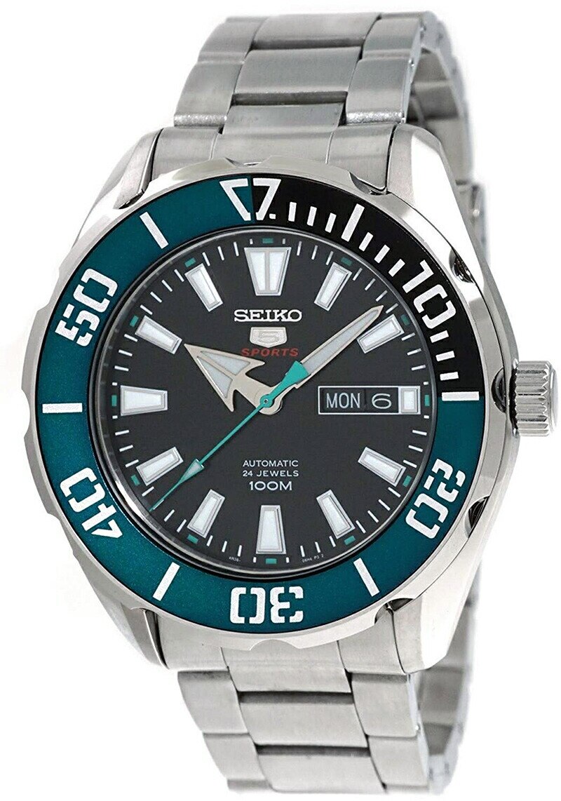[10年保証] [製造終了 希少海外モデル] SEIKO SRPC53K1 セイコー ファイブ 100m 防水 [逆輸入モデル]