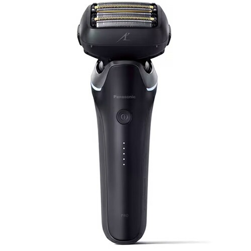 パナソニック【Panasonic】メンズシェーバー LAMDASH PRO6 （ラムダッシュ プロ6） クラフトブラック 6枚刃 ポーチ付 ES-L650U-K【スタンダードモデル お風呂でも剃れる】