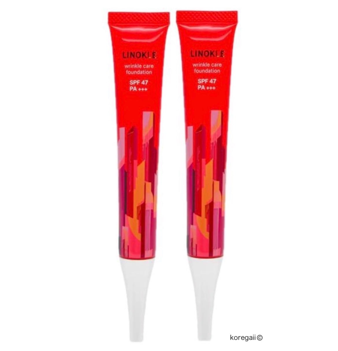 リンクルケアファンデーション スキンケア リノクル LINOKLE リンクルカバー 2本