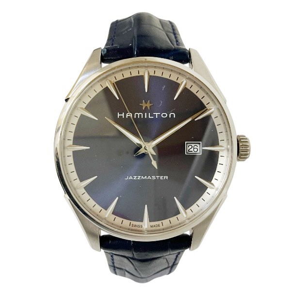 ハミルトン ジャズマスター ジェント H324510 クォーツ 時計 腕時計 メンズ 【中古】